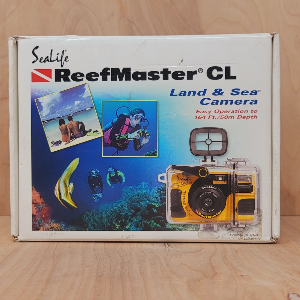 Sealife Under Water Camera 35m Reef Master CL with Built in Flash